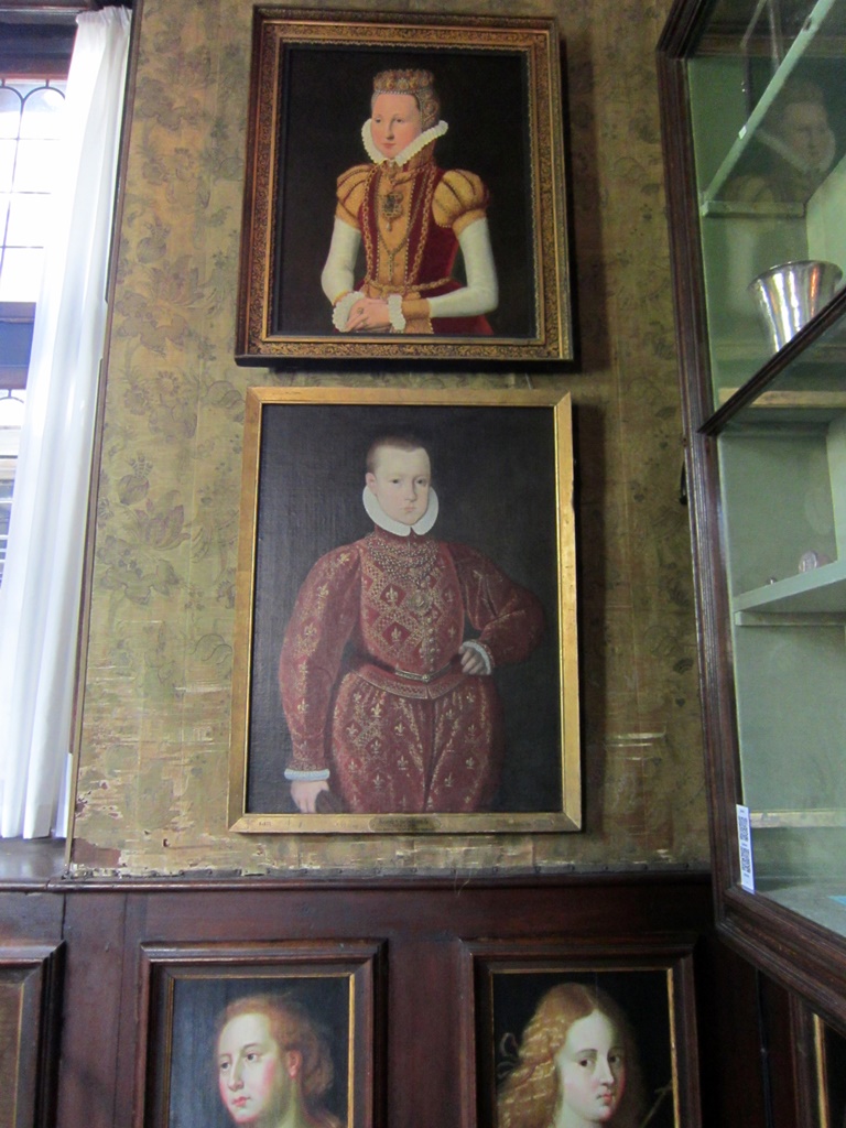 Portraits of Christian IV and Queen Sophie